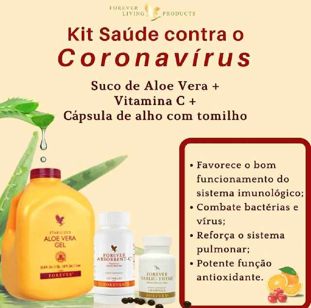 Foto 1 - Kit saÚde contra o coronavírus